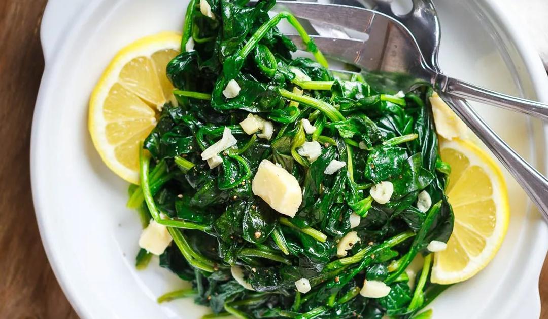 Garlic Spinach