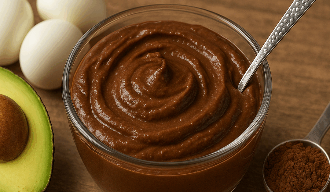 Protein-Rich Chocolate Egg Pudding